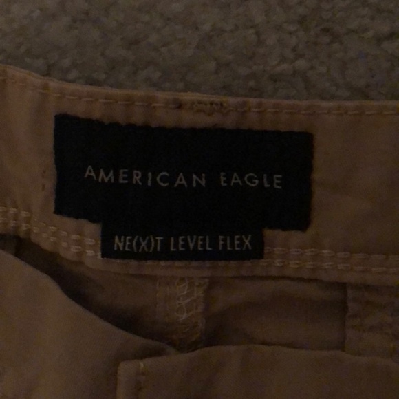 American Eagle Light Wash Khakis - Picture 3 of 4